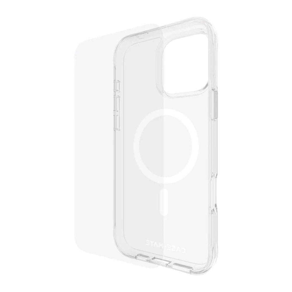 Case-Mate Protection Pack Tough MagSafe Case and Glass Screen Protector for Apple iPhone 16 Pro Max - Image 2