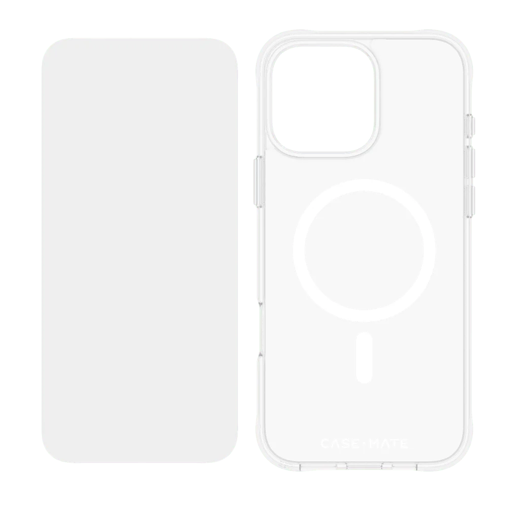 Case-Mate Protection Pack Tough MagSafe Case and Glass Screen Protector for Apple iPhone 16 Pro Max - Image 8
