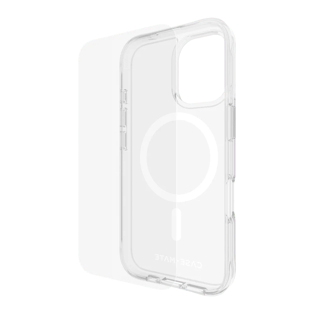 Case-Mate Protection Pack Tough MagSafe Case and Glass Screen Protector for Apple iPhone 16 - Image 4