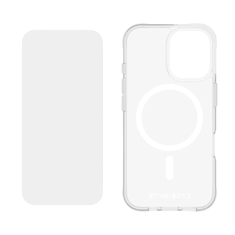 Case-Mate Protection Pack Tough MagSafe Case and Glass Screen Protector for Apple iPhone 16 - Image 8