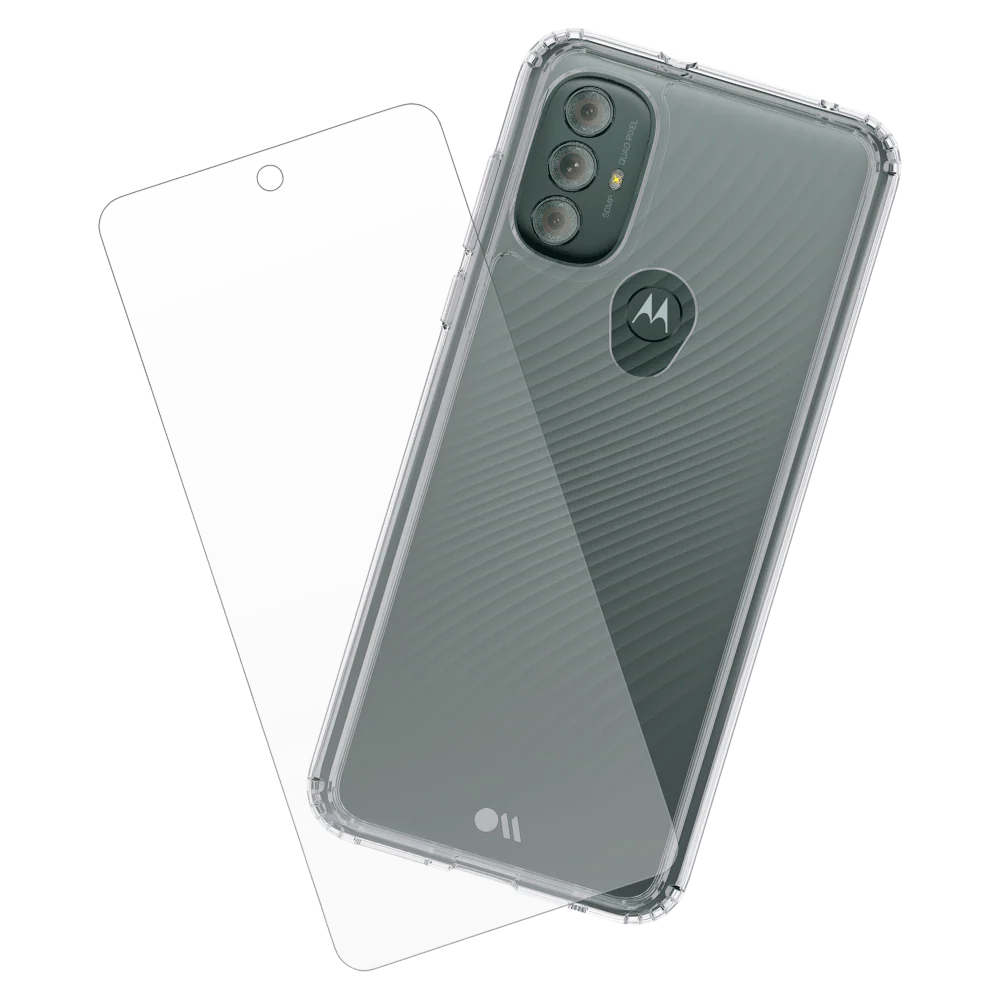 Case-Mate Protection Pack Tough Case and Glass Screen Protector for Motorola Moto G Power (2022) - Image 6