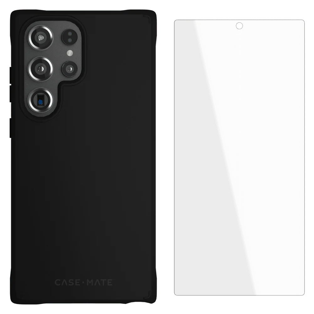 Case-Mate Protection Pack Tough Case and Glass Screen Protector for Samsung Galaxy S23 Ultra - Image 3