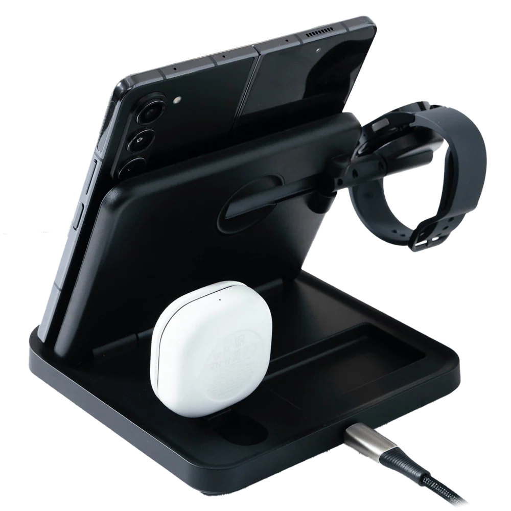 prodigee Trio Fold Station 3 in 1 Charger for Samsung Devices - Image 4