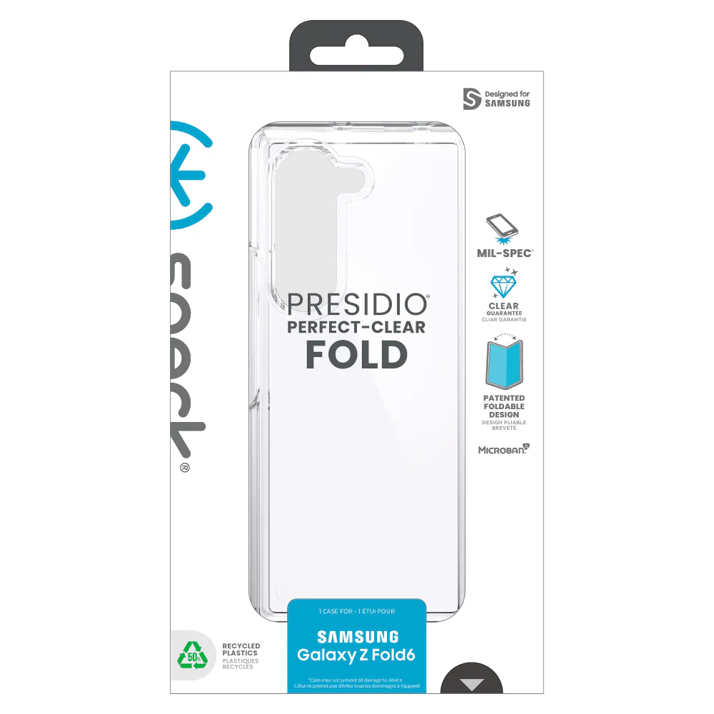 Speck Presidio Perfect Clear Case for Samsung Galaxy Z Fold6 - Image 20