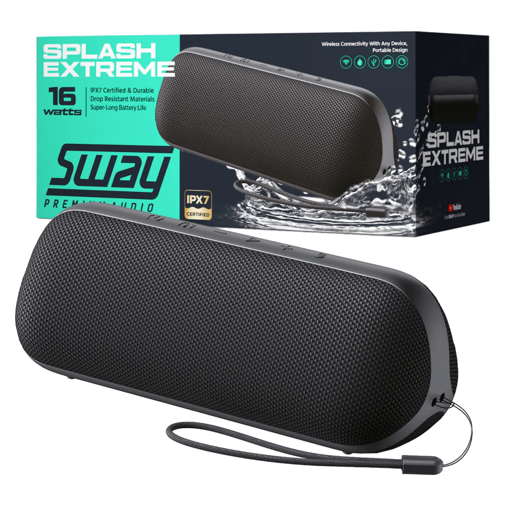 Sway Splash Extreme Waterproof Bluetooth Speaker - Image 3