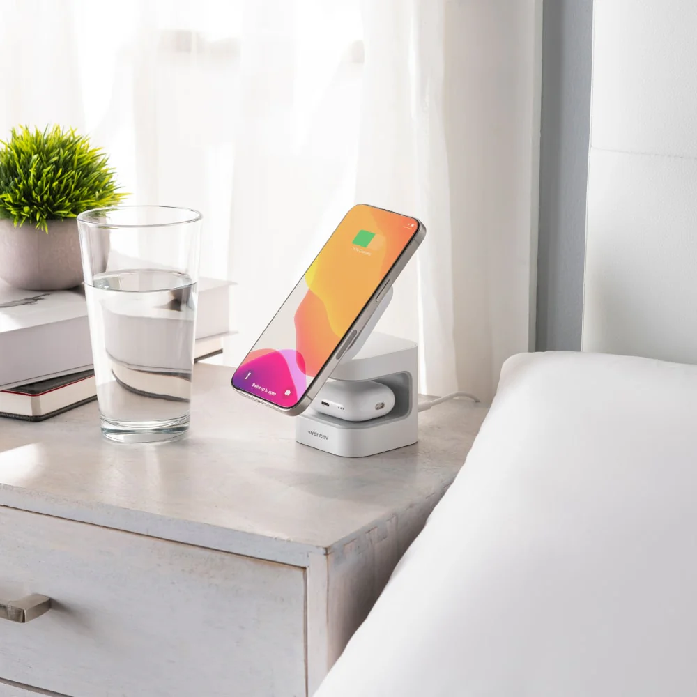 Ventev 15W ULTRAFAST Qi2 Wireless 2-in-1 Cube - Image 9