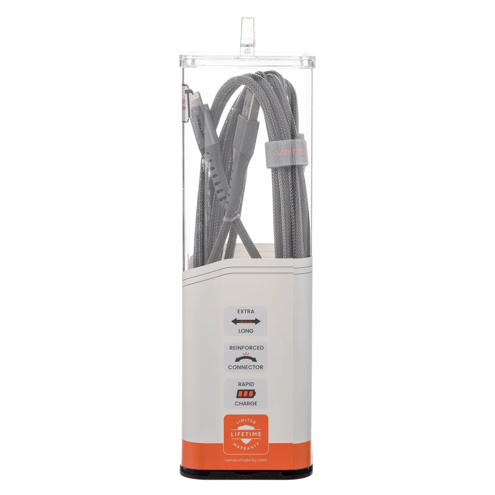 Ventev Alloy USB-A to Apple Lighting High Speed Ultradurable 10 Foot Cable - Image 6