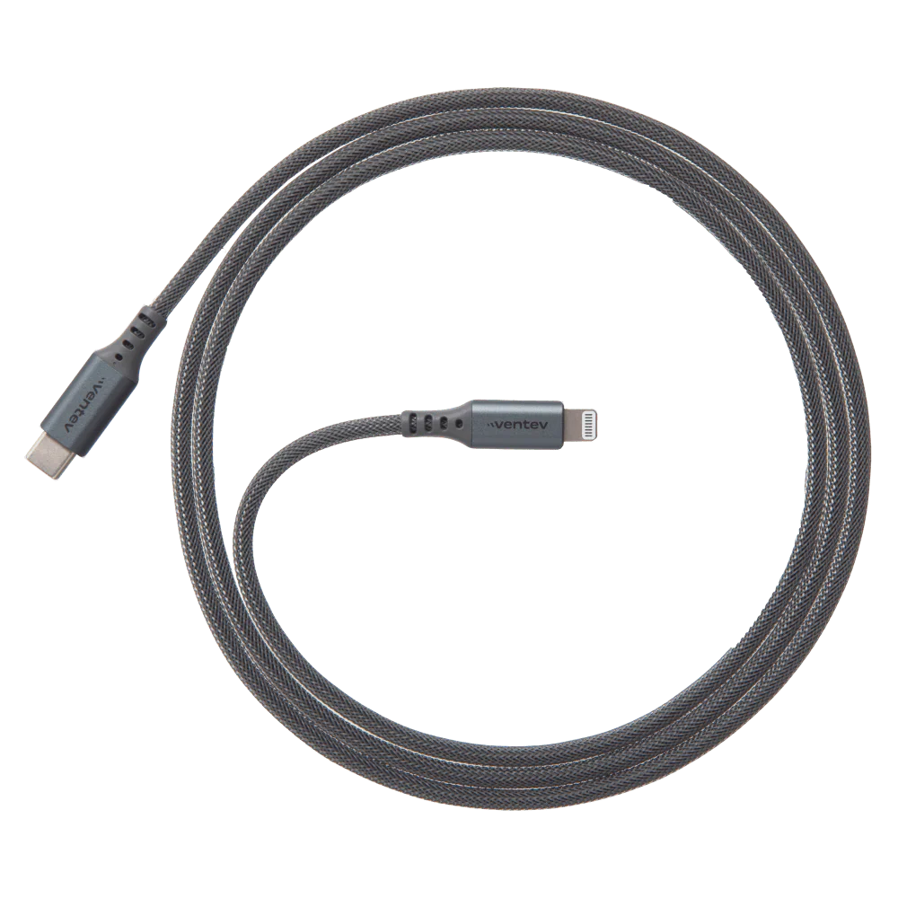 Ventev Alloy USB-C to Apple Lightning High Speed Ultradurable 4 Foot Cable - Image 9