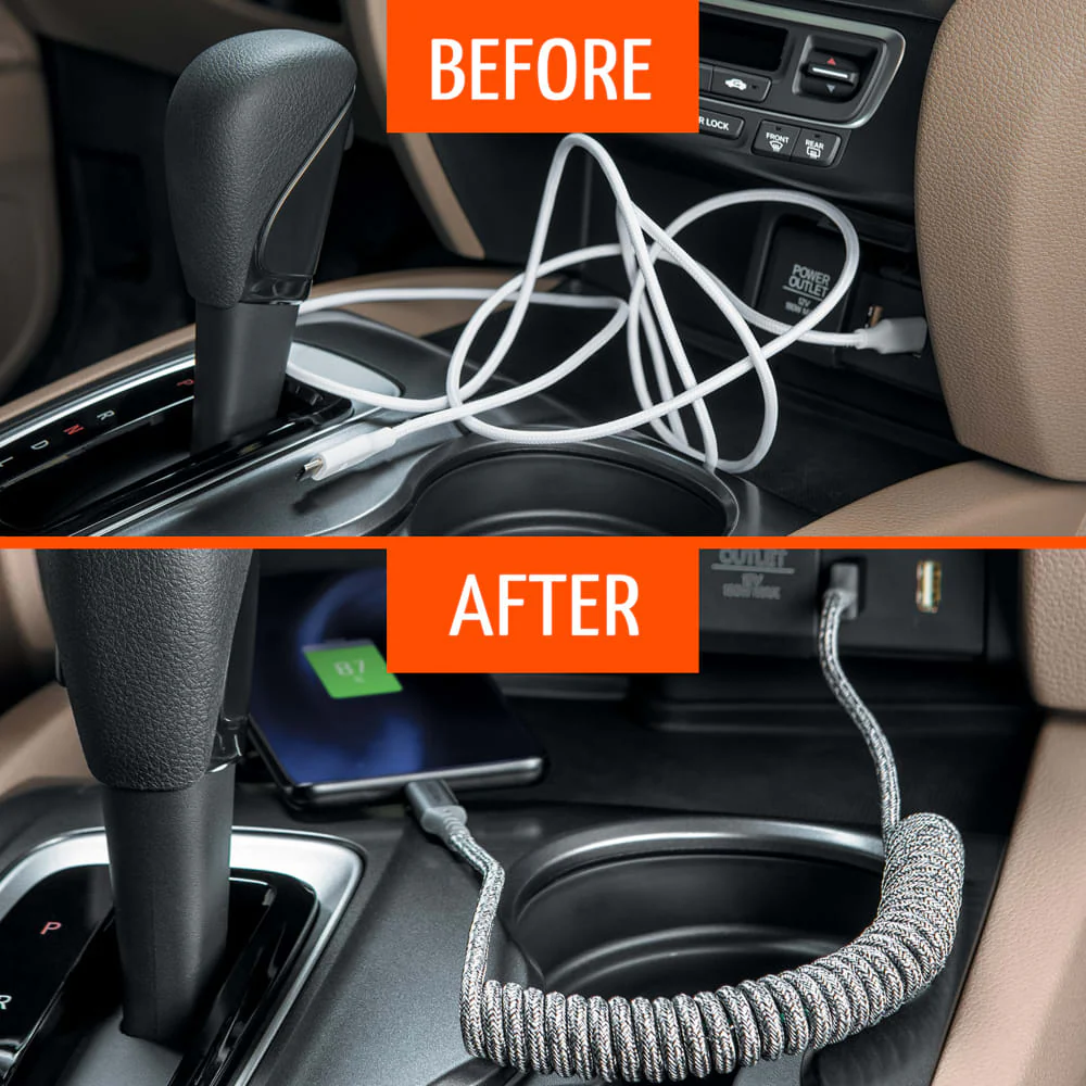 Ventev Helix USB-C to Apple Lightning High Speed Travel 3 Foot Cable - Image 4